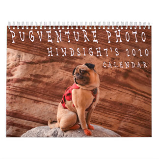 Pugventure Foto Hindsight's kalender voor 2020 (Me