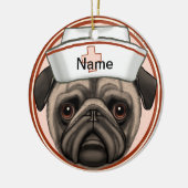 Pugverpleegkundige Keramisch Ornament (Links)