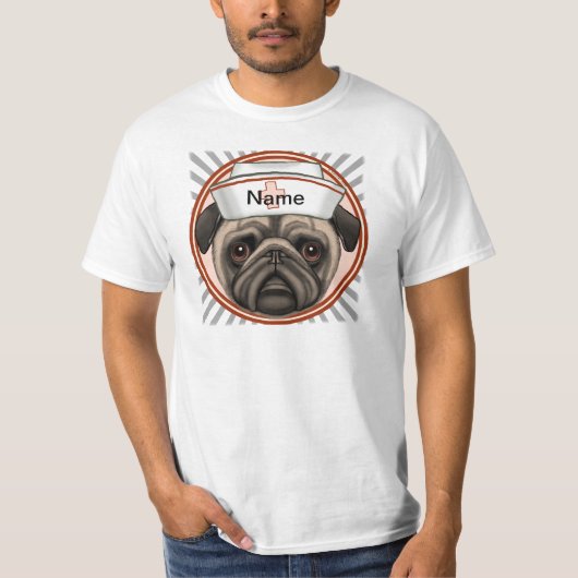 Pugverpleegkundige T-shirt (Voorkant)