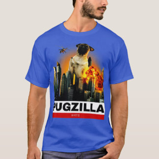 PUGZILLA - Funny Pug for Hondenliefhebbers to Hall T-shirt