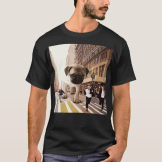 PUGZILLA Funny Pug voor Hondenliefhebbers naar Hal T-shirt