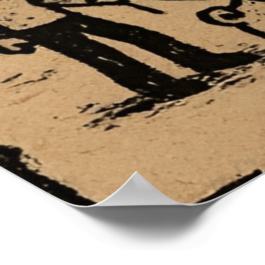 Pugzilla Poster – Cute Pug Monster Illustration (Hoek)