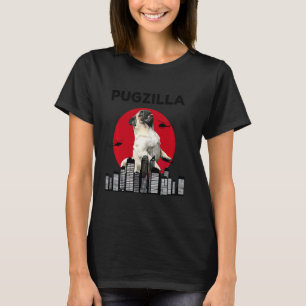 Pugzilla Pug mama Pug Pap Pug Animal T-shirt