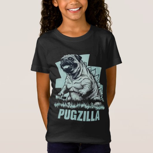 Pugzilla T-shirt (Voorkant)