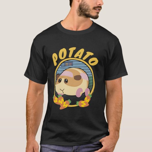 Pui Pui Molcar Aardappel Cirkel Portret T-shirt (Voorkant)