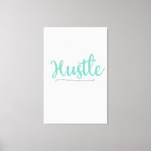 puinhoop canvas afdruk