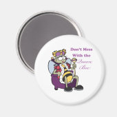 puinhoop met koningin bij magneet (Voorkant / Achterkant)