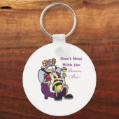 puinhoop met koningin bij sleutelhanger (Voorkant)