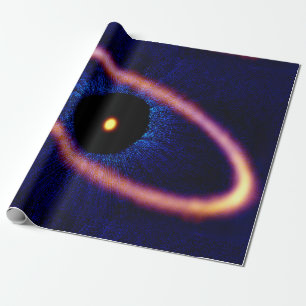 Puinring van het stersysteem Fomalhaut Cadeaupapier