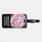 puinwolk van twee neutronensterren bagagelabel (Achterkant horizontaal)