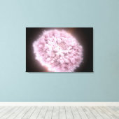 puinwolk van twee neutronensterren canvas afdruk (Insitu (Houten vloer))