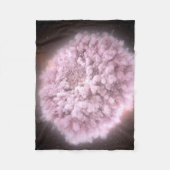 puinwolk van twee neutronensterren fleece deken (Voorkant)