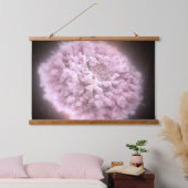 puinwolk van twee neutronensterren hangend wandkleed (Slaapkamer)