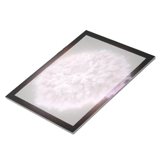 puinwolk van twee neutronensterren notitieblok (Schuin)