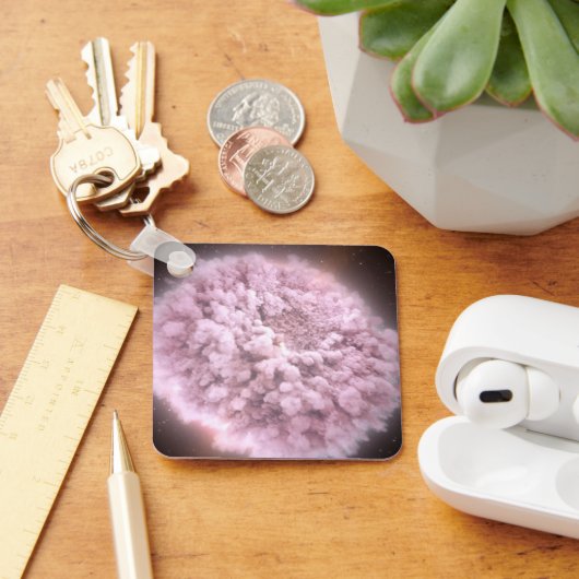 puinwolk van twee neutronensterren sleutelhanger (Bureau)