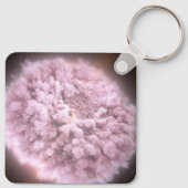 puinwolk van twee neutronensterren sleutelhanger (Achterkant)