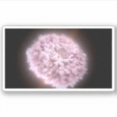 puinwolk van twee neutronensterren sticker (Voorkant)