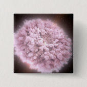 puinwolk van twee neutronensterren vierkante button 5,1 cm (Voorkant)