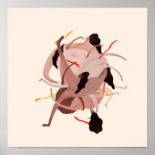 puistje poster (Voorkant)