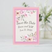  puistjes save the date (Staand voorkant)