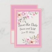  puistjes save the date (Voorkant / Achterkant)