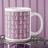 puistroze steampunk lightbulb Patroon Grote Koffiekop