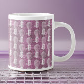 puistroze steampunk lightbulb Patroon Grote Koffiekop