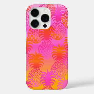 Pukana Hawaiian Ananas Sunset Blend Roze iPhone 16 Pro Hoesje