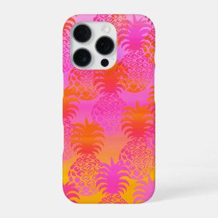 Pukana Hawaiian Ananas Sunset Blend Roze iPhone 16 Pro Hoesje