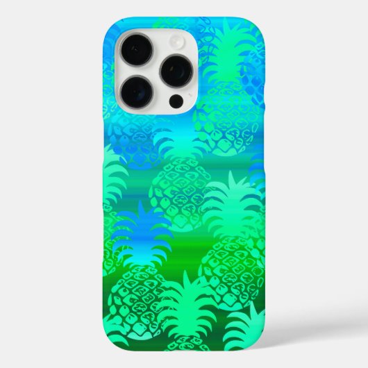 Pukana Hawaiian Pineapple Sunset Blend Limoen Case-Mate iPhone Case (Achterkant)