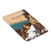 Pukaskwa National Park Canada Travel Art  Magneet (Rechterzijde)