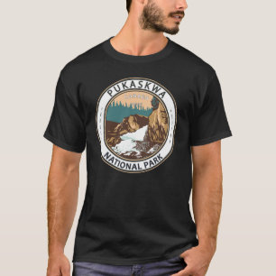 Pukaskwa National Park Canada Travel  Badge T-shirt