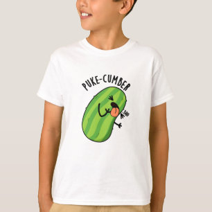 Puke-cumber Grappige komkommer Pun T-shirt