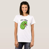 Puke-cumber Grappige komkommer Pun T-shirt (Voorkant volledig)