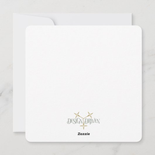 Puke en Rally Funny Typography Kaart (Achterkant)