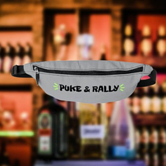 Puke & Rally Fanny Pack | Party Survival Gear Heuptasje