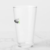 Puke & Rally Pintglas | Party Legend Editie Glas (Links)