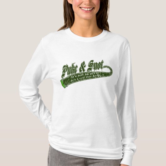 Puke & Snot "Het is geen wet".... T-shirt (Voorkant)