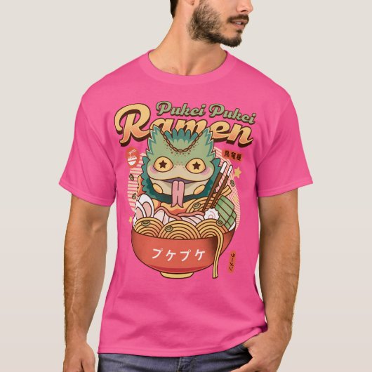 Pukei Pukei Ramen Vintage T-shirt (Voorkant)