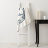 Pukeko Aotearoa Nieuw-Zeeland Sherpa Deken (In situ)