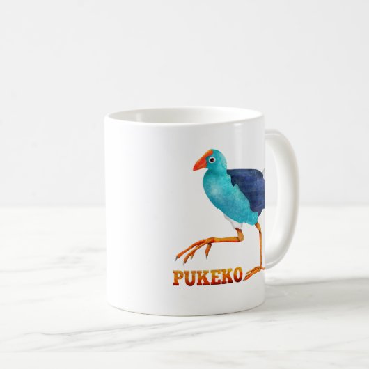 Pukeko Koffiemok (Voorkant rechts)