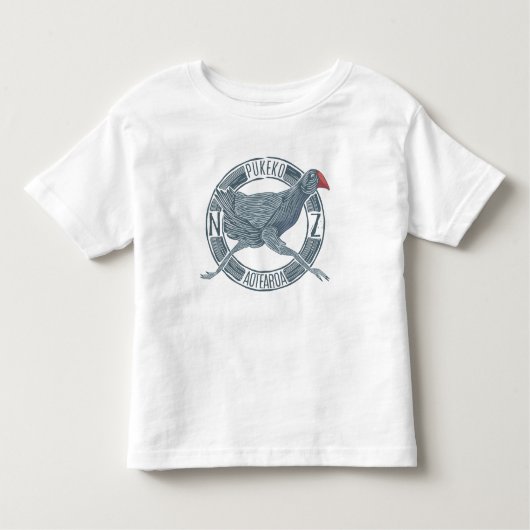 Pukeko NZ Kinder Shirts (Voorkant)