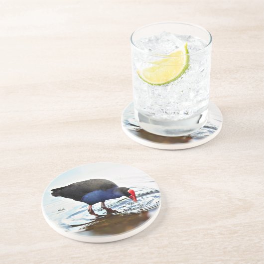 Pukeko Onderzetter (Zijkant)