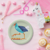 Pukeko Papieren Bordje (Feest)