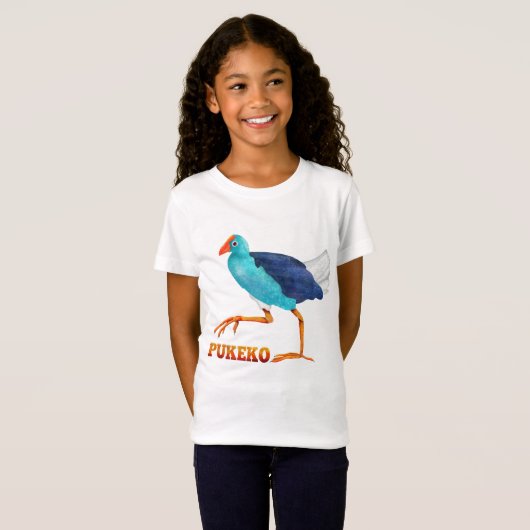 Pukeko T-shirt (Voorkant volledig)