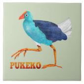 Pukeko Tegeltje (Voorkant)