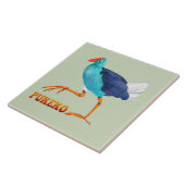 Pukeko Tegeltje (Zijkant)