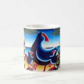 Pukekos & Nikau Koffiemok (Center)