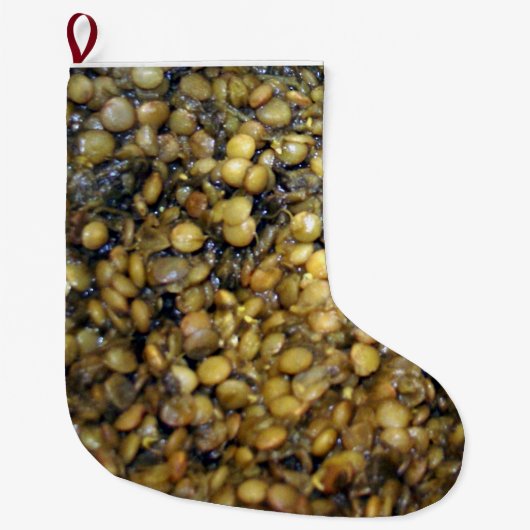 Pukey Boots! Xmas Stockings in Lentils! Grote Kerstsok (Voorkant)
