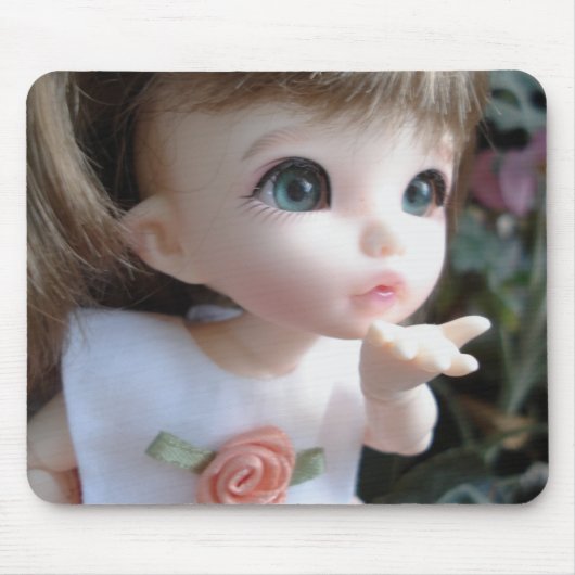 Pukifee Bblaast een kus Muismat (Voorkant)